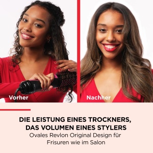 Perie pentru par si volum Revlon RVDR5222 Salon One-StepTM cu pieptene pentru compartimentare - Img 3
