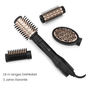Perie rotativa BaByliss Big Hair Luxe AS970E, 4-in-1, 50mm, Ioni, 2 temperaturi - Img 9