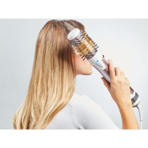 Perie rotativa Rowenta Brush Activ Premium Care CF9540 1000W 2 accesorii alb - Img 9