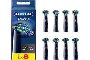 Perii de schimb Oral-B Pro Cross Action, 8 bucati, pentru periuta electrica