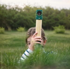 Periscop Hape Nature Fun din bambus, pentru copii de peste 3 ani - Img 2