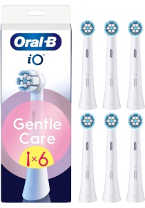 Periuta de dinti electrica Oral-B Gentle Care, 6 bucati, alba, moale, pentru dinti sensibili
