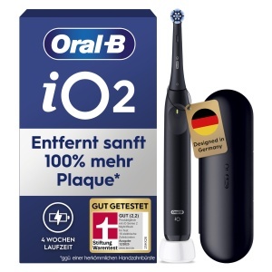 Periuta de dinti electrica Oral-B iO Series 2, 3 moduri, negru, cu etui de calatorie