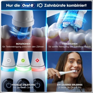 Periuta de dinti electrica Oral-B iO Series 6, alb, cu display interactiv si 5 moduri de curatare - Img 6