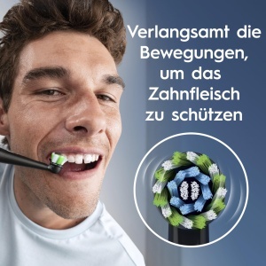 Periuta de dinti electrica Oral-B Pro Series 1, neagra, cu senzor de presiune - Img 7