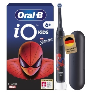 Periuta electrica pentru copii Oral-B iO Kids 6 Spiderman, negru, 3 moduri