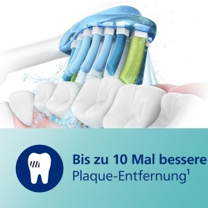 Periuta electrica Philips Sonicare ExpertClean 7500, alb-aurie, 4 moduri de curatare - Img 2