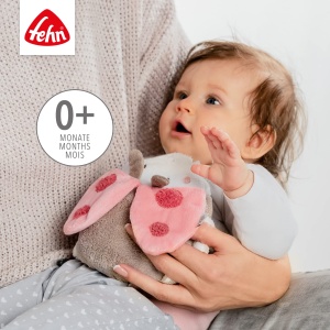 Perna Fehn Cherry Stone Baby Beetle - perna calda linistitoare si perna rece pentru bebelusi si copii de la 0+ luni - perna de cereale pentru cuptor - perna cu pietre de cires ca cadou pentru nastere - Img 2