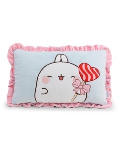Perna NICI Molang 62790 Albastra din Plus 43x25 cm Design Romantic