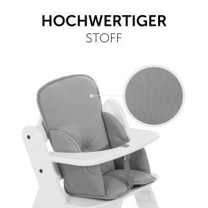 Perna reductoare scaun hauck Alpha Cosy Compatibila cu scaun inalt din lemn Alpha Beta si Arketa pentru bebelusi 6-36 luni perna scaun inalt cu spatar - Img 6