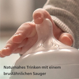 Philips Avent Baby Bottle Natural Response - Biberon, 260 ml, fara BPA, pentru bebelusi de la 1 luna, motiv girafa (model SCY903/66) - Img 5