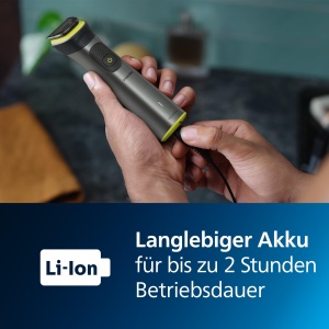 Philips Multigroom Series 7000, aparat de tuns multifunctional, aparat de tuns barba 14 in 1 si aparat de tuns parul pentru fata, cap si corp - Un instrument cu 21 de setari de lungime (0,5-16 mm) (model MG7930/15) - Img 4