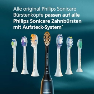 Philips Sonicare A3 Premium All-in-One, capete de perie originale de schimb, alb, pachet de 6, HX9096/87 - Img 8