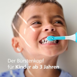 Philips Sonicare pentru copii, capete de perie originale de schimb pentru copii de 3 ani si peste, pachet de 4, HX6034/90 - Img 2