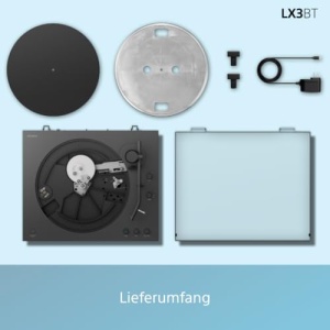Pickup audio Sony PS-LX3BT, Bluetooth, complet automat, cu preamplificator integrat, negru - Img 10