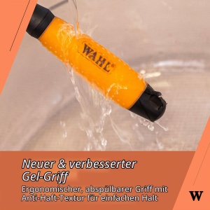 Pieptene pentru animale Wahl cu maner ergonomic, inoxidabil, ideal pentru blana medie - Img 3