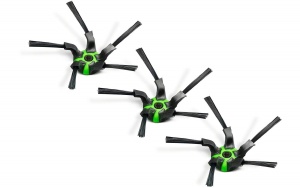 Piese originale iRobot - Perie de colt (3 bucati) - Compatibil cu seria Roomba s - Verde