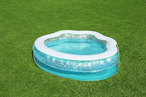 Piscina gonflabila Bestway Sparkle Shell 150x127x43 cm design cu glitter - Img 11
