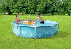 Piscina Intex 10FT X 30IN cu Cadru Metalic pentru Plaja - Img 2
