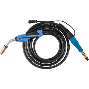Pistol de sudura VEVOR Mig 46 m Cablu flexibil de inlocuire a tortei 250A Ciclu de lucru 60 pentru sudor electric Utilizare intensiva Sudare Medii ind - Img 9