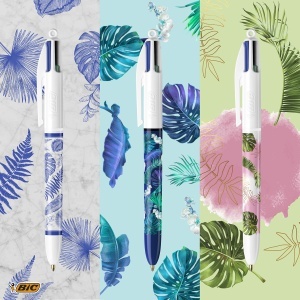 Pix BIC 4 Culori Messages, 6 bucati, 1.0 mm, diverse modele - Img 3