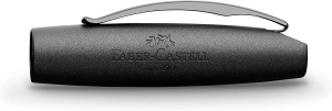 Pix Faber-Castell Essentio Aluminium Negru, Feder din Otel, Sistem Patrona - Img 5