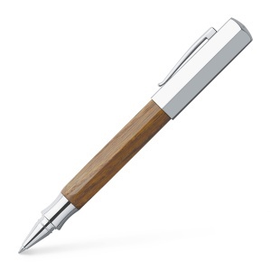 Pix Faber-Castell Ondoro 147518, 0,5 mm, culoare maro, cu carcasa din lemn rar
