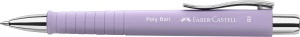 Pix Faber-Castell Poly Ball Sweet Lilac, set 2 bucati, mina XB albastra - Img 2