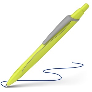 Pix Schneider Reco Neon Edition, 6 bucati, din plastic reciclat, culoare albastra - Img 6