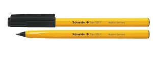 Pix Schneider Tops 505 F, 50 bucati, cu varf din otel inoxidabil, negru - Img 2
