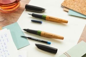 Pix STABILO Grow din lemn, ergonomic, cu cerneala albastra - Img 5