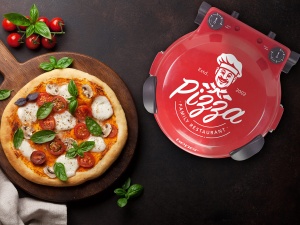 Pizzaofen BEPER P101CUD300 Electric 400degC 31cm Placa Detasabila - Img 10