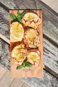 Placa de Aromatizare Rosle lemn de cedru 2-tlg., 40 x 19,5 cm, Natur, Reutilizabila - Img 3