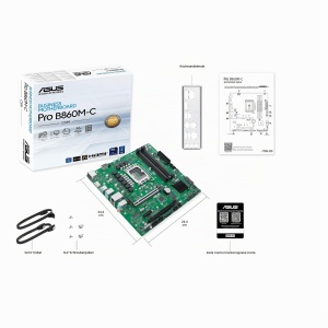 Placa de baza ASUS PRO B860M-C-CSM microATX, PCIe 5.0, DDR5 - Img 3