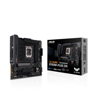 Placa de baza ASUS TUF GAMING B760M-PLUS D4 MATX, DDR4 5333MHZ, 1XHDMI, 1XDP