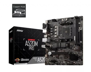 Placa de baza MSI A520M PRO, compatibila AMD Ryzen, suport DDR4, M.2 Turbo - Img 5
