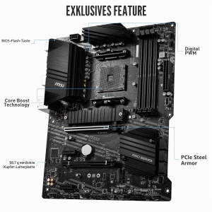Placa de baza MSI B550-A PRO, AMD AM4, DDR4, PCIe 4.0, ATX - Img 3