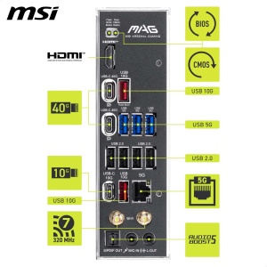 Placa de baza MSI MAG X870E Tomahawk MAX WiFi, ATX, suport AMD Ryzen 900080007000, DDR5, PCIe 5.0 - Img 6