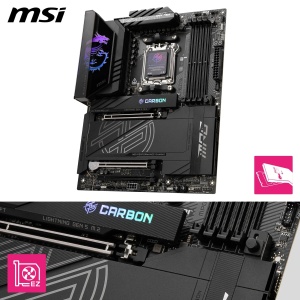 Placa de baza MSI MPG X870E Carbon WiFi, ATX, suport AMD Ryzen 900080007000, DDR5, PCIe 5.0 - Img 3