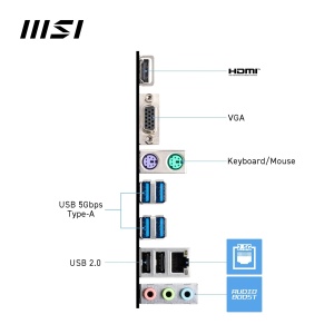 Placa de baza MSI PRO A620AM-B EVO AM5, compatibila AM5, design compact - Img 6
