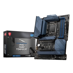 Placa de baza pentru jocuri MSI MAG Z690 TORPEDO ATX, suporta procesoare Intel de generatia a 12-a, LGA 1700, 16 Duet Rail VRM 70A, DDR5 Memory Boost 6400+MHz/OC, 1 x PCIe 5.0 x16, 3 x M.2 Gen4, 2.5G LAN