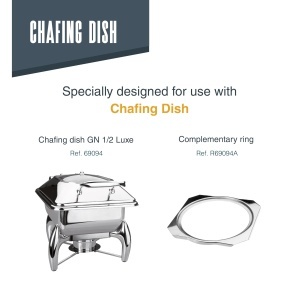 Placa de inductie Lacor 69139 pentru Chafing Dish, 700W, 18 cm, Negru - Img 6