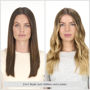 Placa de par BaByliss 2598PE, Keramikplatten, 235C, Roz Aurie - Img 2