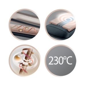 Placa de par Remington S8593, Protectie Keratina, Display Digital, 160-230C - Img 8