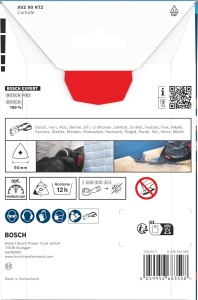 Placa de slefuire Bosch EXPERT AVZ 90 RT2, 90 mm, pentru Morte, Leim - Img 4