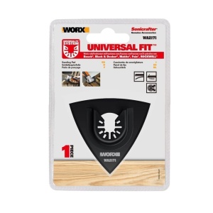 Placa de slefuire WORX WA2171 - 3mm, compatibila cu Sonicrafter si alte unelte - Img 7