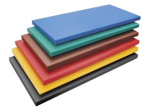 Placa de taiere Lacor 60571 pentru legume si fructe, Polyethylen, Verde, 265x162 mm