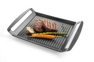 Placa Grill HENDI, Aluminiu, Anti-Haft, 390x260mm, Rezistenta la 250C - Img 5