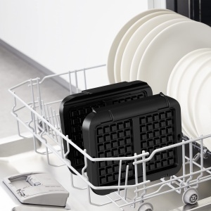 Placi pentru vafe Tefal XA7308 OptiGrill compatibile 4in1 si 2in1 antiaderente negru - Img 5