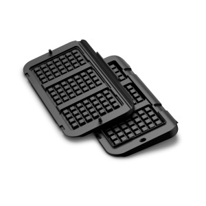 Placi pentru vafe Tefal XA7348 OptiGrill 4in1 si 2in1 XL antiaderente aluminiu turnat negru